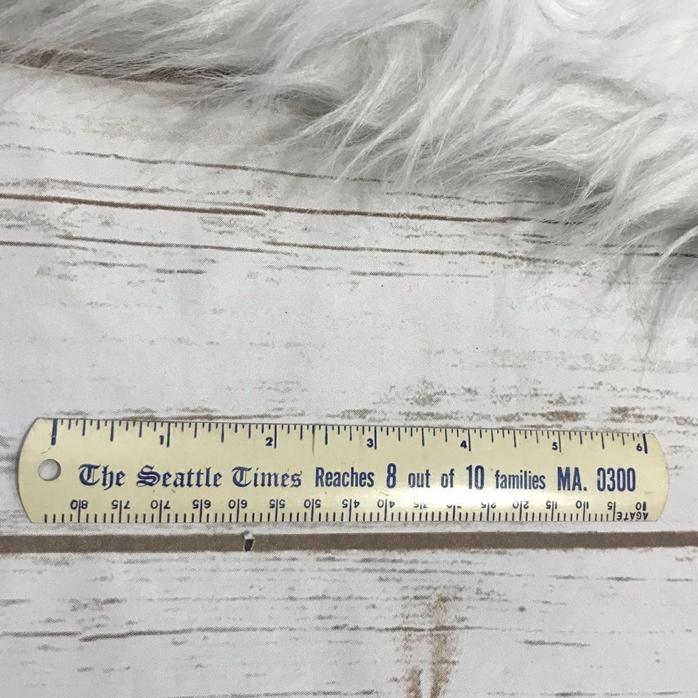 Seattle Collectible Tin‎ 6 Inch Ruler Seattle Times
